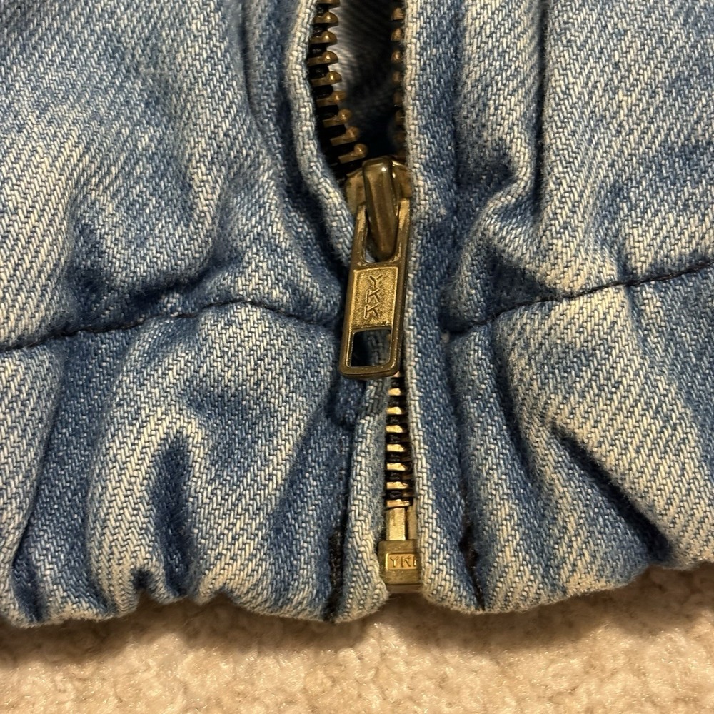 Vtg United States Golf Association Denim Trucker Jacket Mens XL Blue USA Rare - Picture 7 of 12